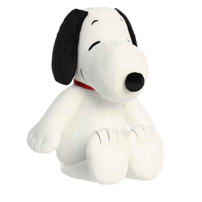 Aurora® Adorable Peanuts® Jumbo Floppy Snoopy™ Stuffed Animal - Officially Licensed Toys for All Snoopy Fans - Nostalgic Gift for Adults and Birthday