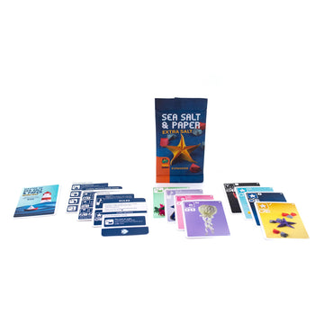 Sea Salt and Paper Extra Salt Expansion - 8 New Cards with Exciting Effects! Fast-Paced Strategy Game for Kids & Adults, Ages 8+, 2-4 Players, 30-45