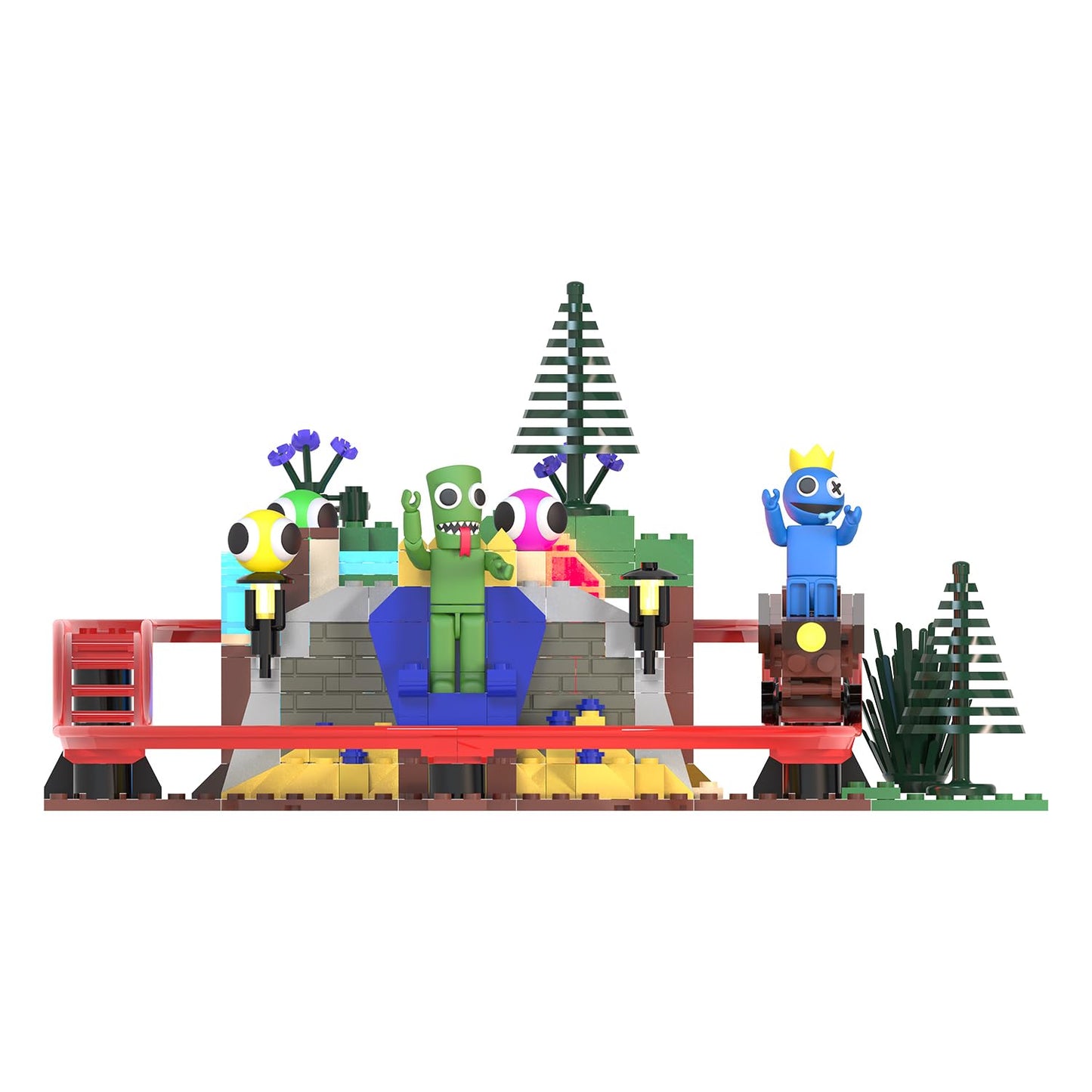 Rainbow Friends - Deluxe Buildable Set