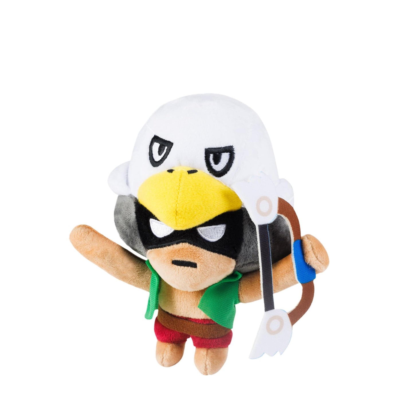 P.M.I. Brawl Stars Plush | 6-Inch Soft & Collectible Stuffed Toy | Plushie of Bo, Colt, Crow, El Primo, Nita, or Shelly (Random) | Official Licensed