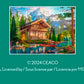 Ceaco - The Old Fishing Lodge - 1000 Piece Jigsaw Puzzle