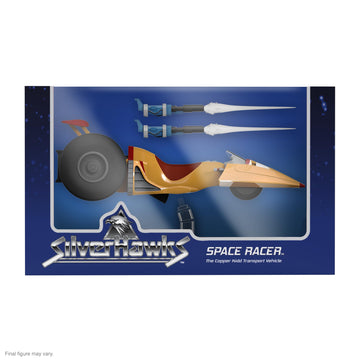 Super7 Ultimates SilverHawks Space Racer - 7" SilverHawks Action Figure with Accessories Classic Cartoon Collectibles and Retro Toys