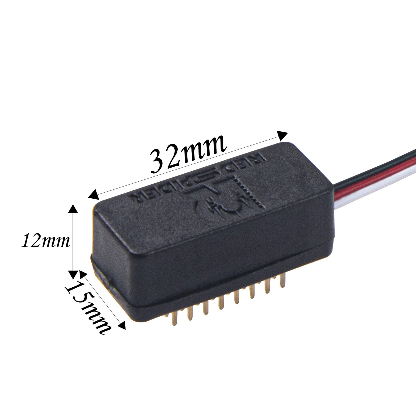 Vgoohobby RC Car CH3 Extender CH3 Control Switch 8-Port Hub Third Channel Switch Compatible with 1/8 1/10 1/16 RC Car Led Winch Roof Led Light