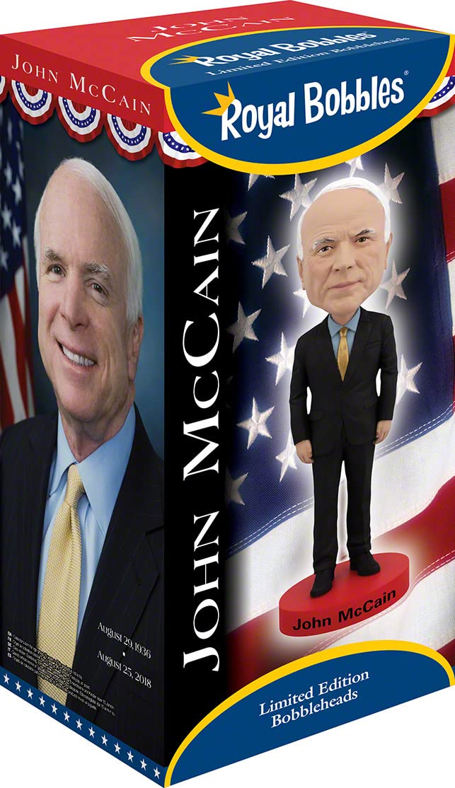 Royal Bobbles John McCain Collectible Bobblehead Statue