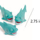 Fun Express Mini Shark Squirt Toys 12 Pack - Water Guns for Kids Bath Toys & Pool Toys Set - Party Favors for Kids Birthday Goodie Bag Stuffers |