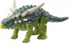 Mattel Jurassic World Fierce Force Dinosaur Action Figure, Sauropelta Dino Toy with Movable Joints, Realistic Sculpting & Single-Strike Motion