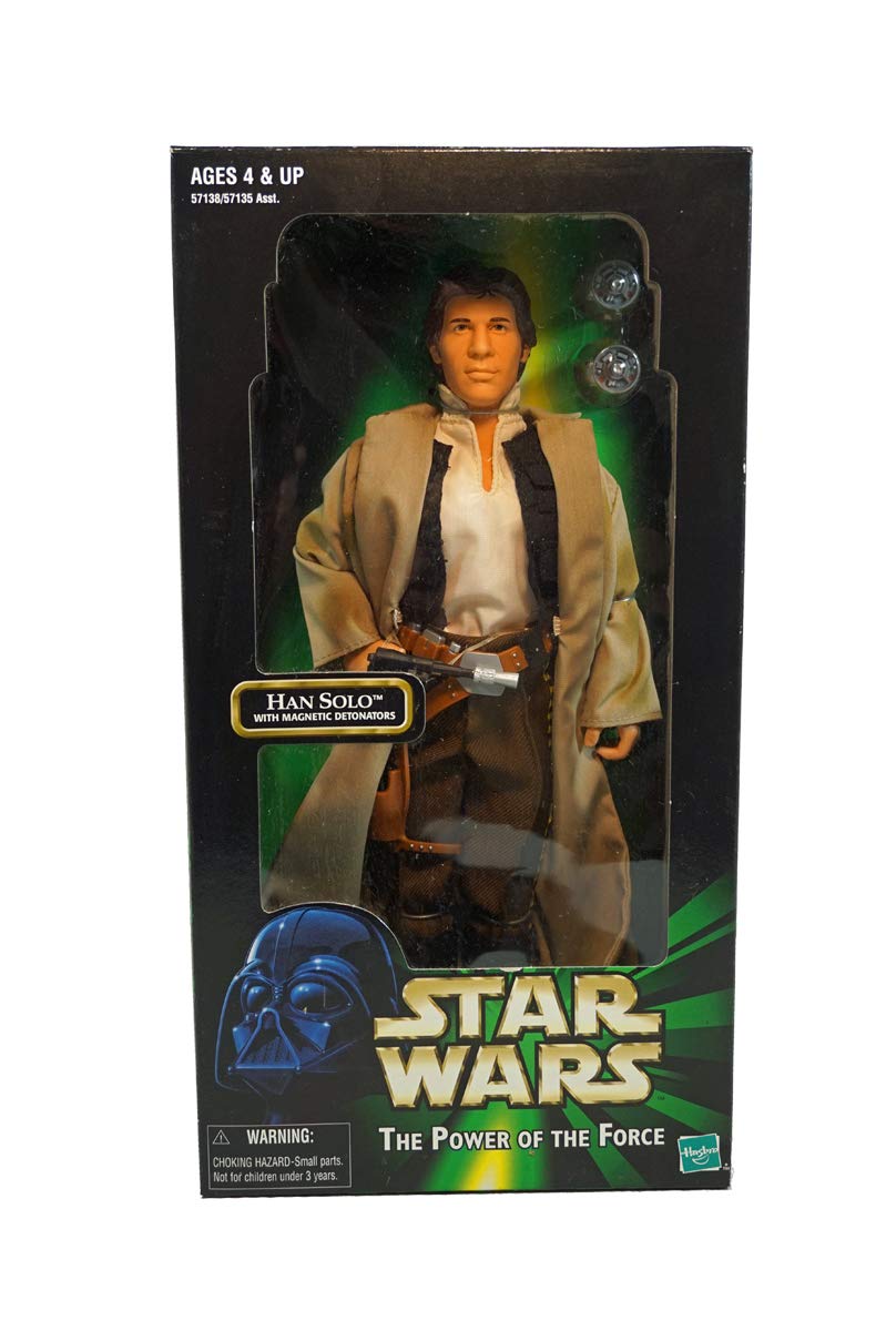 Star Wars Potf Han Solo W/magnetic Detonators