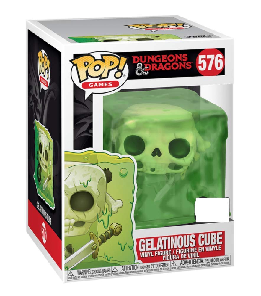 Funko Pop! Dungeons and Dragons Gelatinous Cube Shared Sticker ECCC 2020 Exclusive