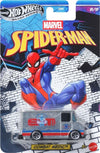 Hot Wheels Silver Series Spider Man Combat Medic [Silver] 5/5, 1:64 Scale Diecast Toy Vehicle