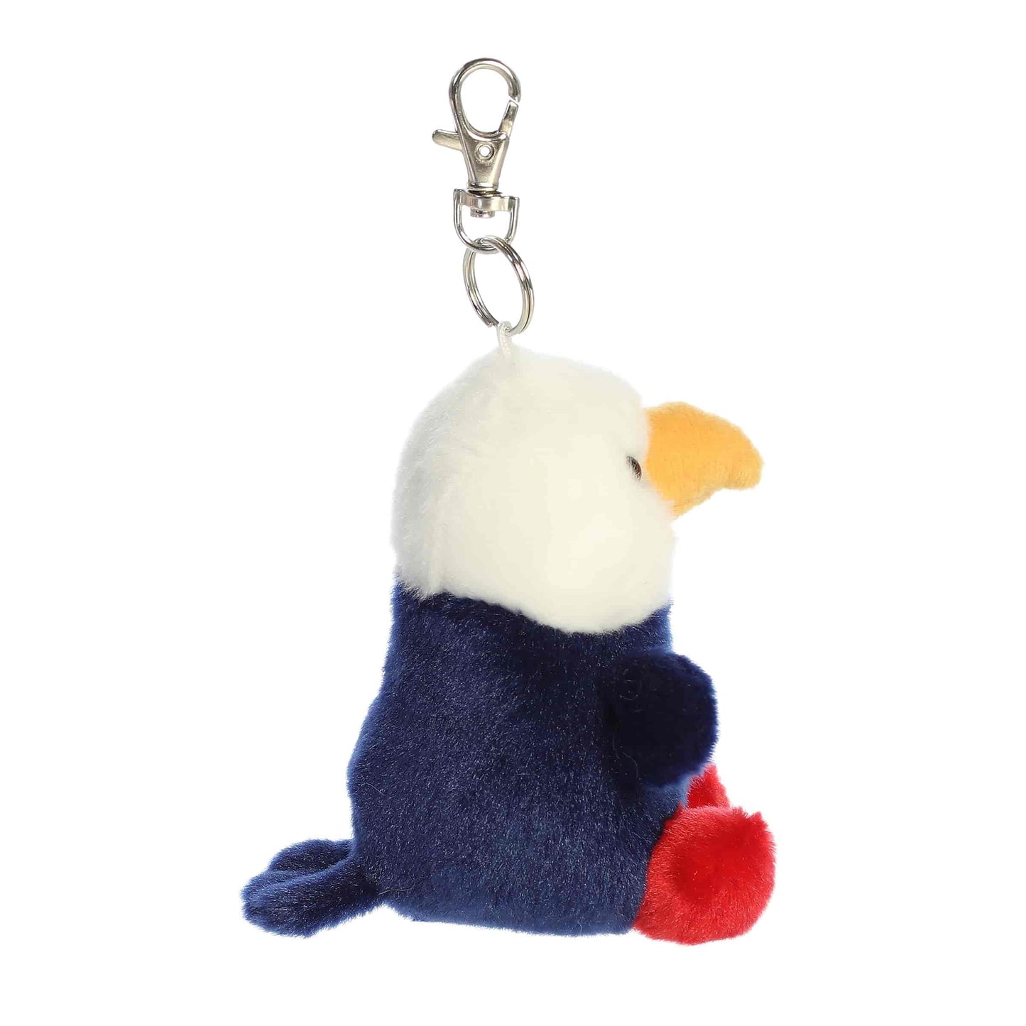 Aurora® Adorable Palm Pals™ Patriot Eagle™ Clip-On - Fun Collectible Plush for Kids and Adult Collectors - Perfect for Decorating Rooms and Birthday