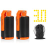 Aevdor 2 Pack Refillable Toy Grenade Set with 30 Foam Balls