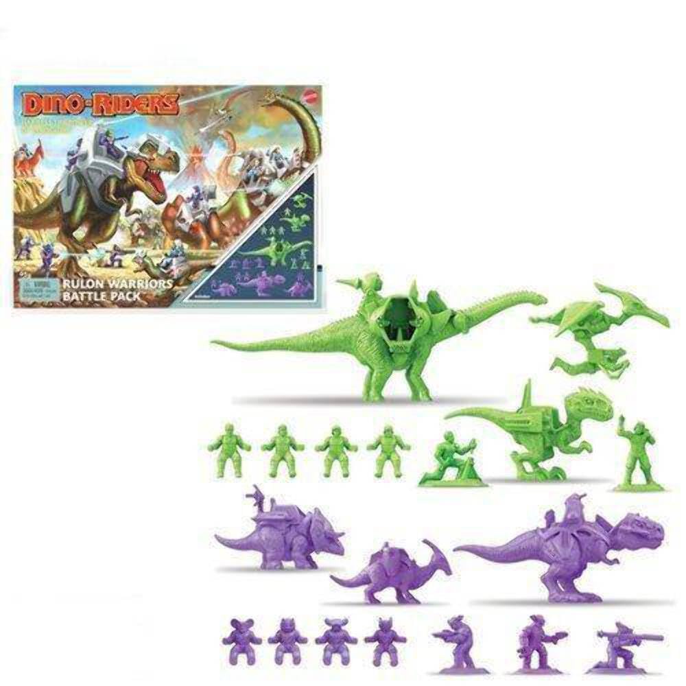 Dino-Riders Rulon Warriors Battle Pack
