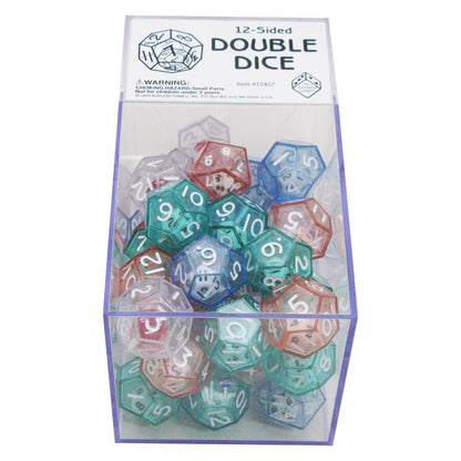 Koplow Games KOP12602 Twelve Sided Dice, 40 Count