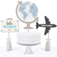 Big Dot of Happiness Precious Cargo - Blue - Boy Baby Shower Centerpiece Sticks - Table Toppers - Set of 15
