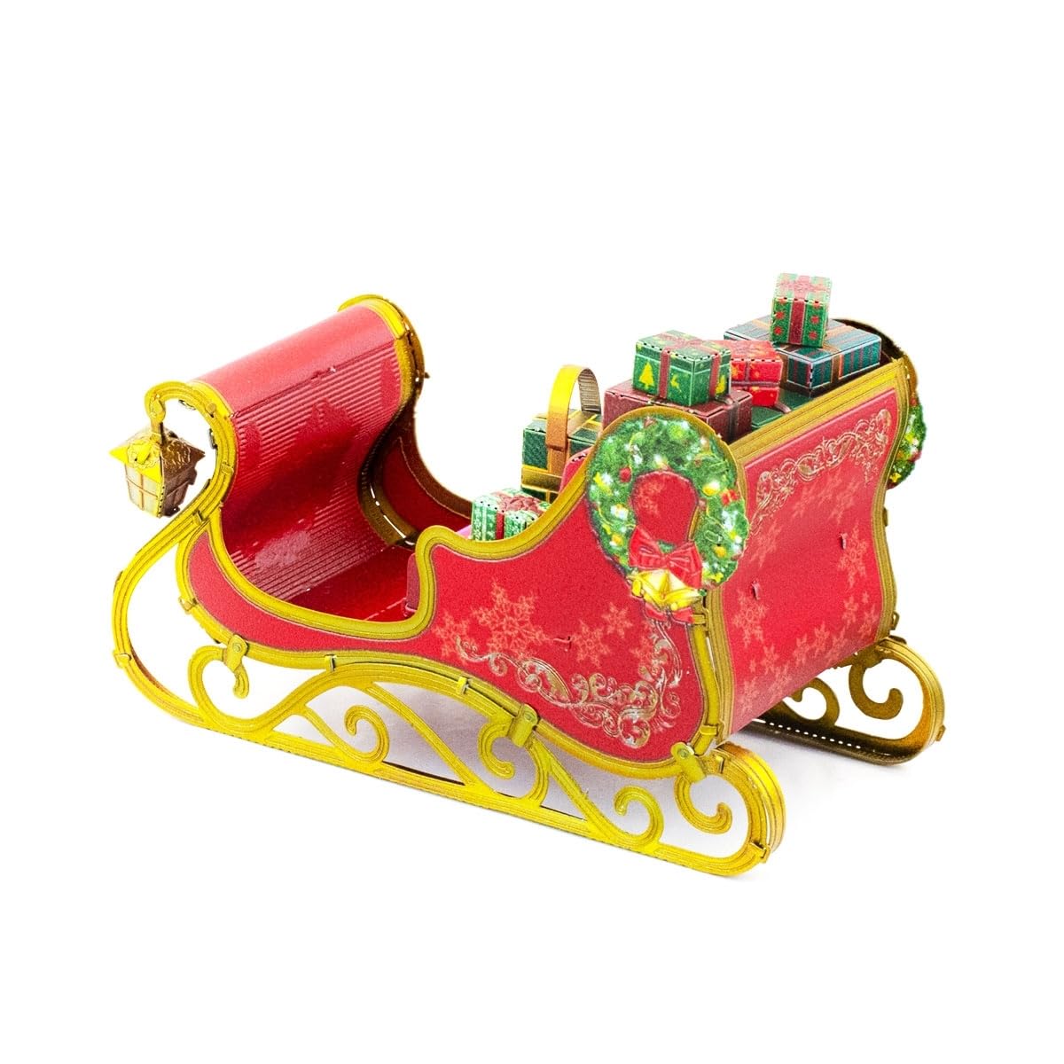 Metal Earth Christmas Sleigh 3D Metal Model Kit Fascinations