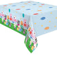 Unique Multicolor Peppa Pig Rectangular Plastic Table Cover (54" x 84") - Durable & Vibrant Design, Perfect for Parties and Events