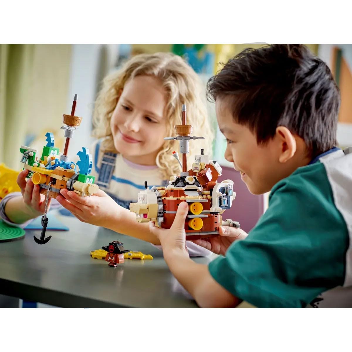 LEGO Super Mario 71427 Larry and Morton Flying Fortresses Expansion Set, Character Toy