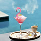 24Pcs Flamingo Cupcake Toppers, Tropical Cake Toppers