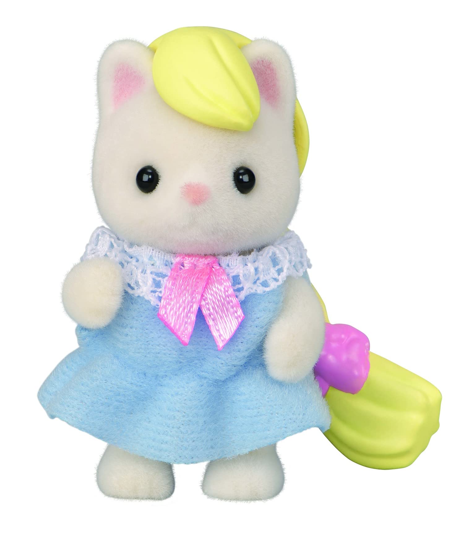 Calico Critters - Baby Fun Hair Series Blind Bag - Mystery Collectible Figure for Kids, Surprise Mini Animal Toy - Contains One Figure per Bag, Ages
