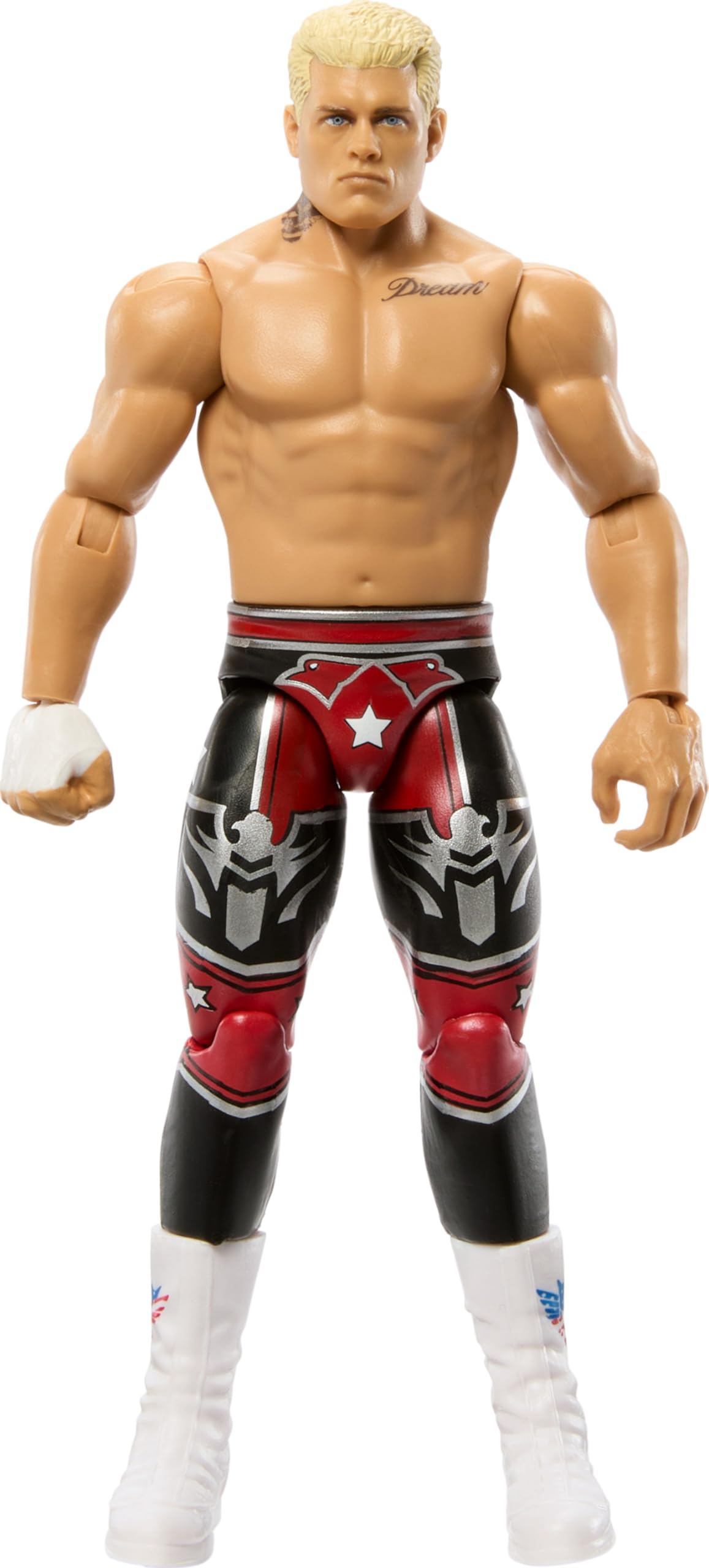 Mattel WWE Action Figure, Series #143 "The American Nightmare Cody Rhodes 6-inch Collectible with 10 Articulation Points & Life-Like Look