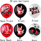 Rock and Roll Party Decoration Balloons 12'' Latex Balloons for Music Theme Party Decorations 1950's Birthday Party Supplies 50s 60s Rock Party Favors