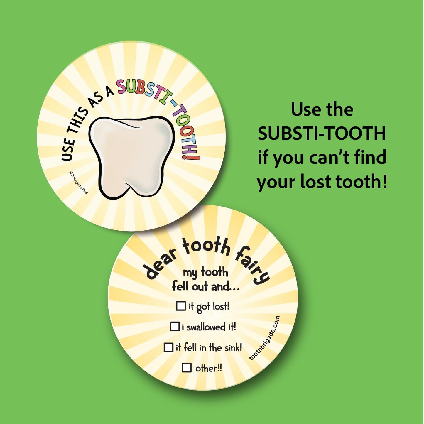 The Tooth Brigade Tooth Fairy Pillow | Stuffed Plush with Large Pocket Mouth for Lost Teeth, Treasures, Prizes - Fun and Interactive Plush, Perfect