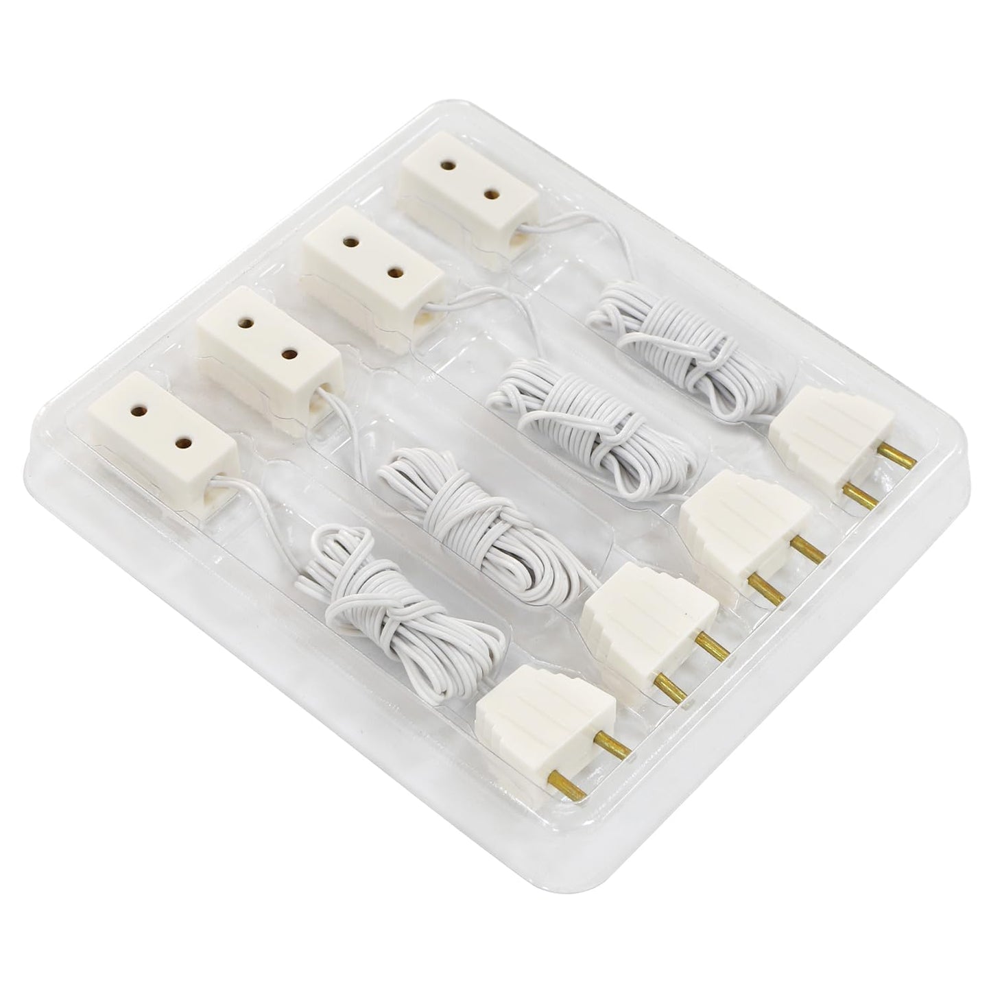 iLAND 1:12 Scale Accessories of Dollhouse Lighting Power Strip Supply Wire,12V Extension Cords for Miniature Lights in DIY Miniature House Kit