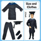Fashion Dolls Set, Stylish Twin 12 Inch Doll Toy, Trendy Outfits for Fashionable Play, Perfect Good Gift