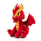 Kidrobot Phunny Plush - Red Dragon Toy, 8 inches