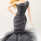 Cora Gu Handmade Silver Dress Fit 12 inch Doll and Doll Not Included