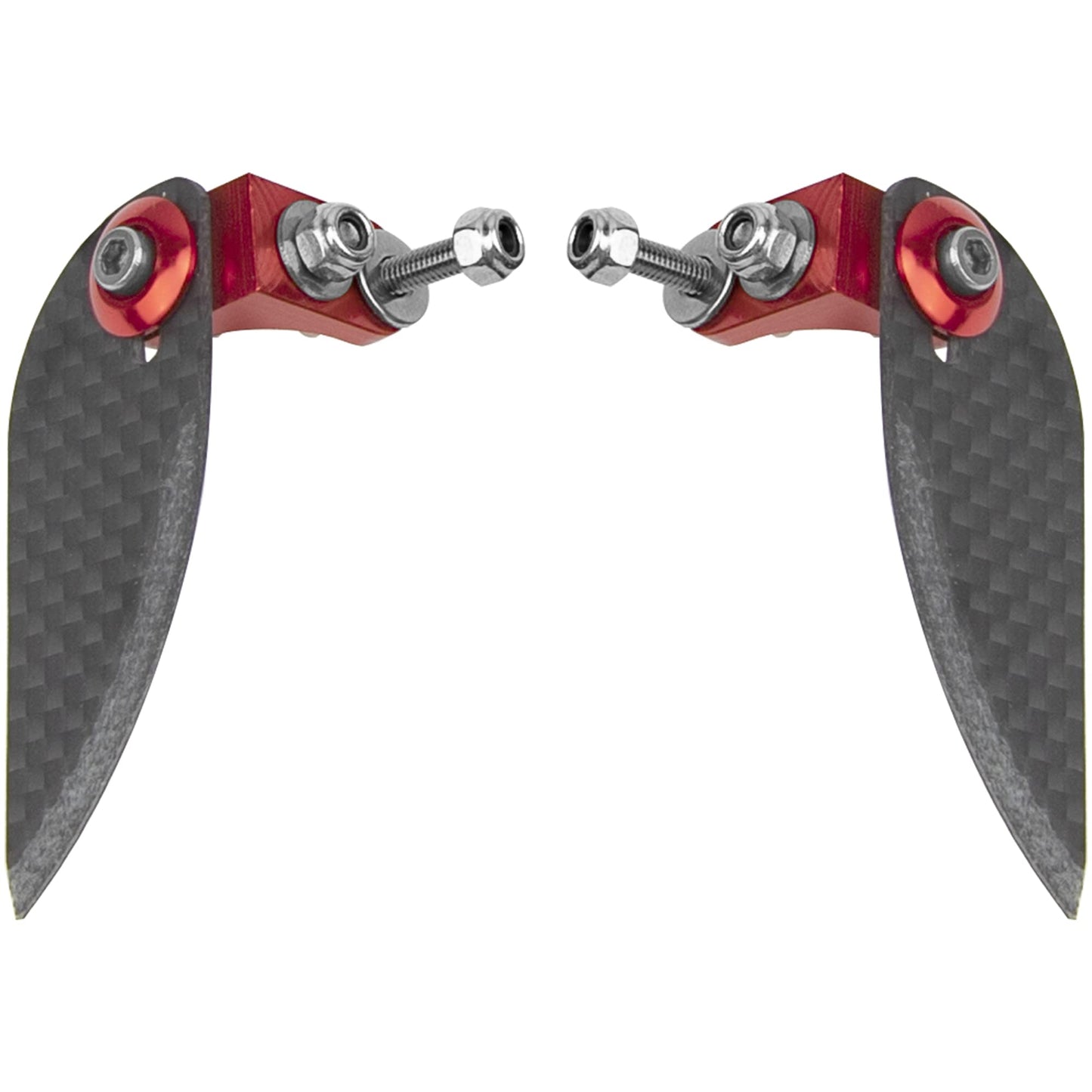 Vgoohobby Adjustable Carbon Fiber Turn Fins 55mmx 21mm RC Water Knife Fit for 60-70cm Electric Nitro Power Remote Control Boats
