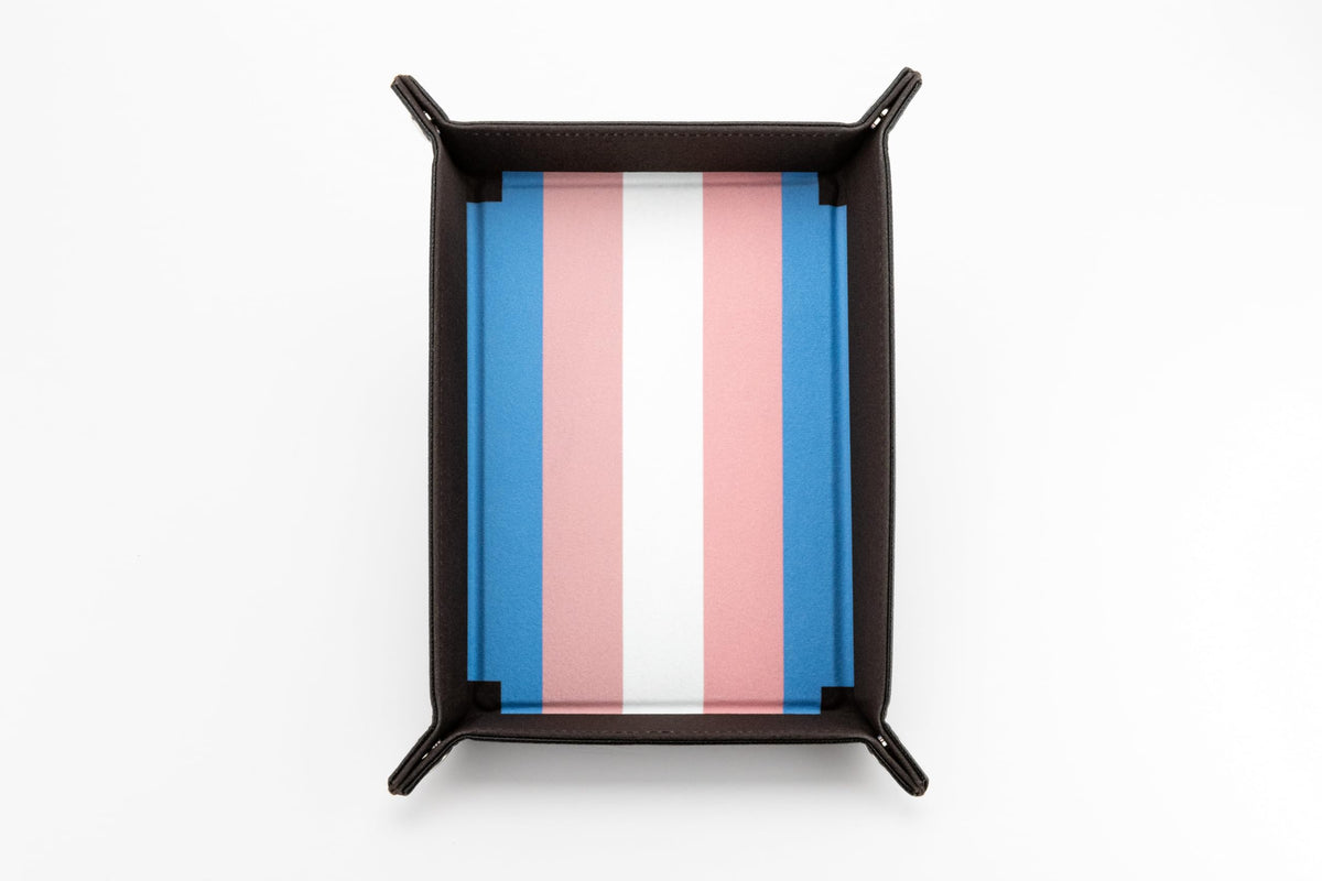 FanRoll Pride Dice Tray - Transgender