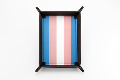 FanRoll Pride Dice Tray - Transgender