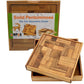 Solid Pentominoes - Wooden Brain Teaser Puzzle