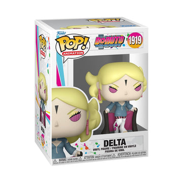 Funko Pop Animation: Boruto - Delta - Boruto: Naruto Next Generations - Collectable Vinyl Figure - Gift Idea - Official Merchandise - Toys for Kids &