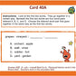 TestingMom.com SCAT Test Prep Flash Cards (School and College Ability Test) - Elementary Level Grades 2 - 3 - Complete SCAT Test for Students Applying