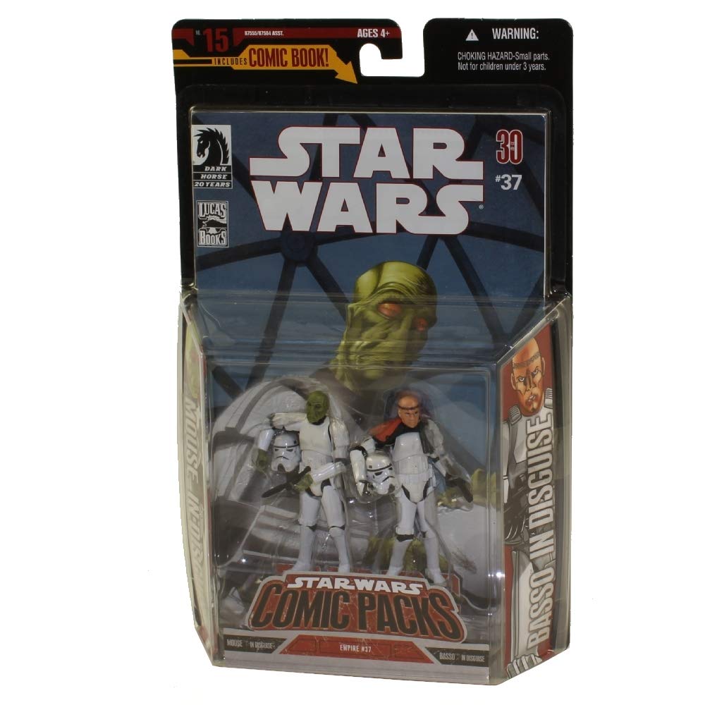 Action Figure Comic Packs Empire #37 Stormtrooper Disguise 2 Pack (Mouse and Basso)