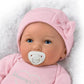 The Ashton-Drake Galleries Mommy's Girl Baby Doll by Ping Lau, 17 inches, Pink Sleeper, RealTouch Soft Vinyl, Ages 3+, Pacifier Included