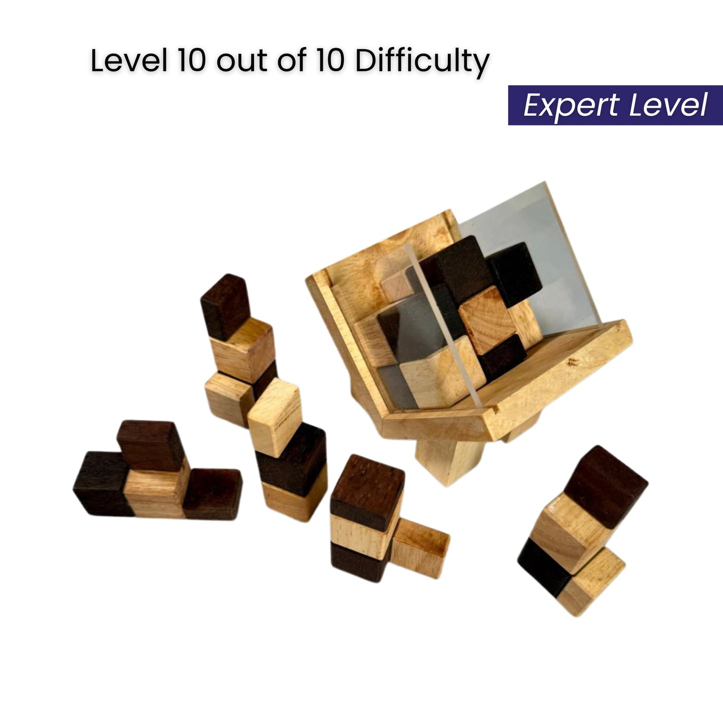 Inmpossible Puzzle - The Splitting Headache for Puzzler Lovers and The Hard to Buy for - Level 10 Out of 10 Difficulty - Very Hard Brain Teaser