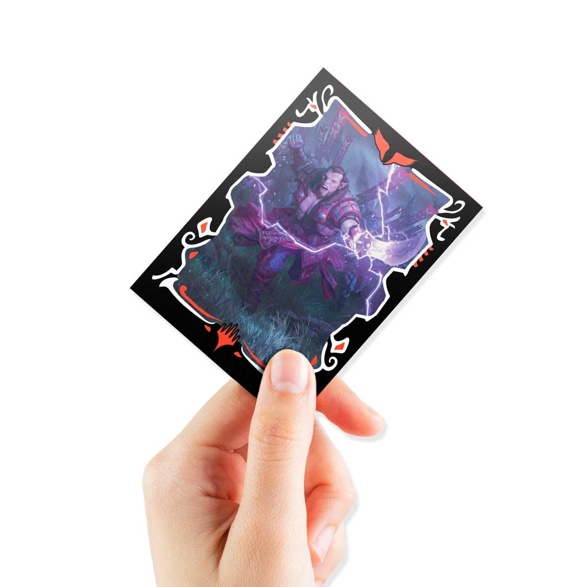 Ultra PRO - Tarkir Dragonstorm Zurgo Stormrender (Mardu Surge Commander Deck) 100ct Deck Protector Sleeves for Magic: The Gathering | Magic Gathering