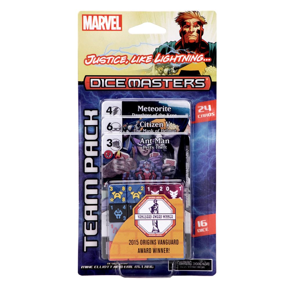 WizKids Marvel Dice Masters: Justice Like Lightning Team Pack, Game