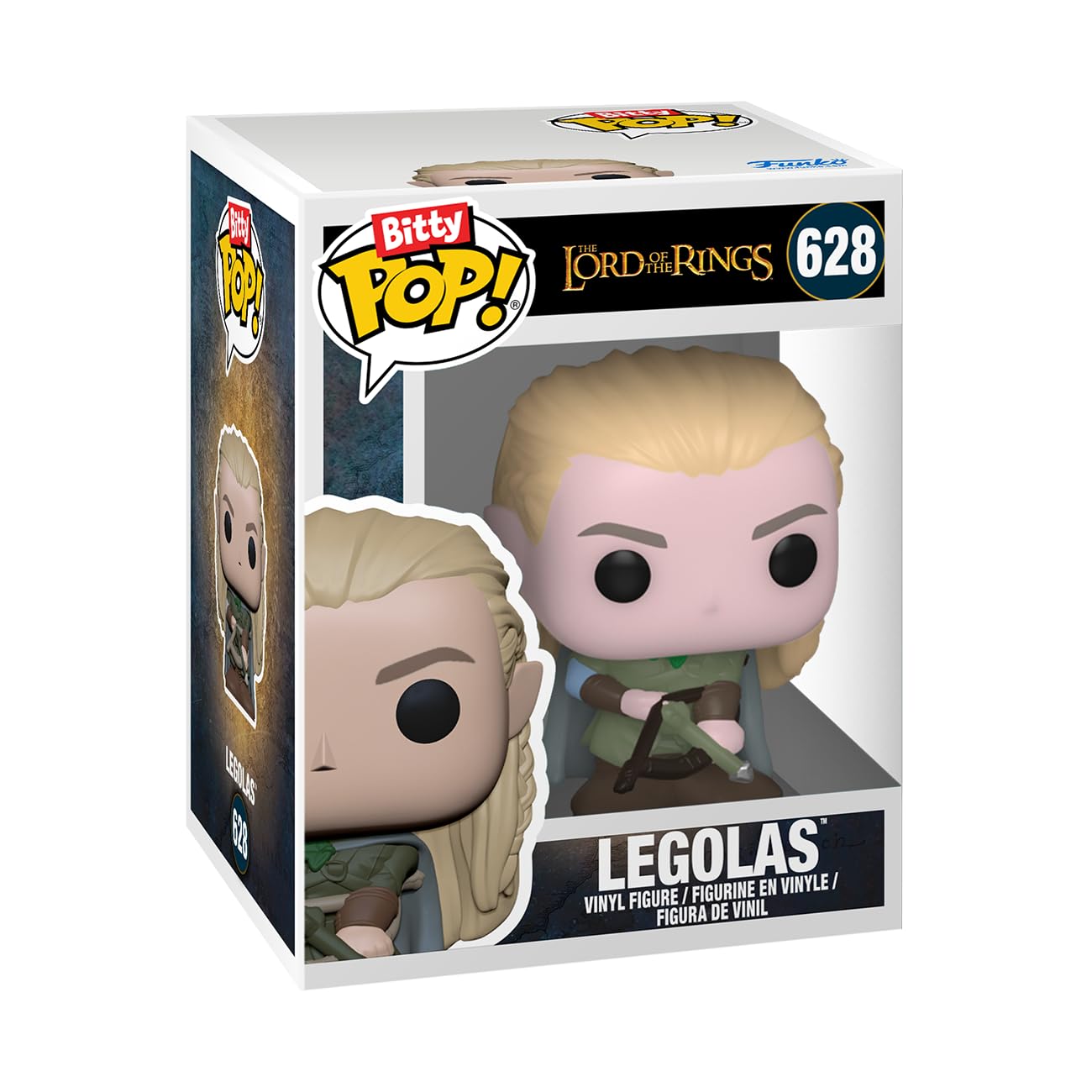 Funko Bitty POP! Lord of The Rings - Galadriel, 4-Pack and A Surprise Mystery Mini Figure - 0.9 Inch (2.2 Cm) - Lord of The Rings Collectable