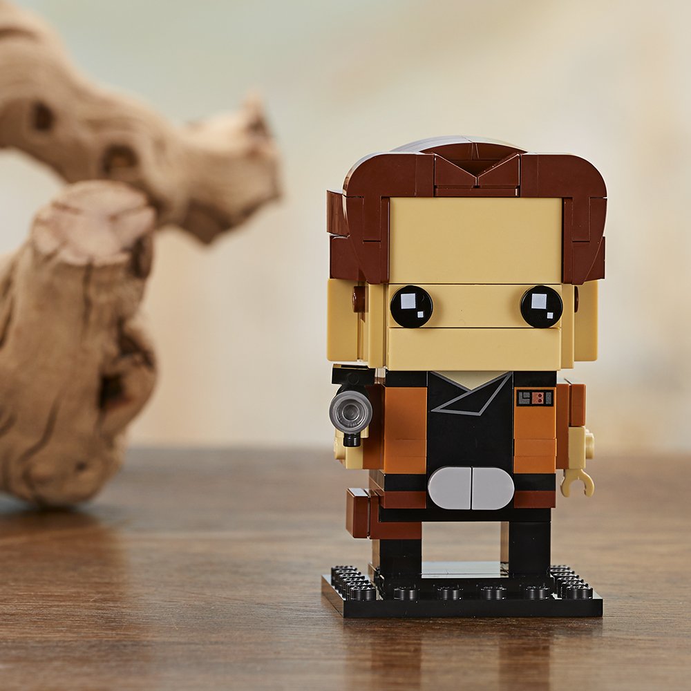LEGO BrickHeadz Han Solo 41608 Building Kit (141 Piece)
