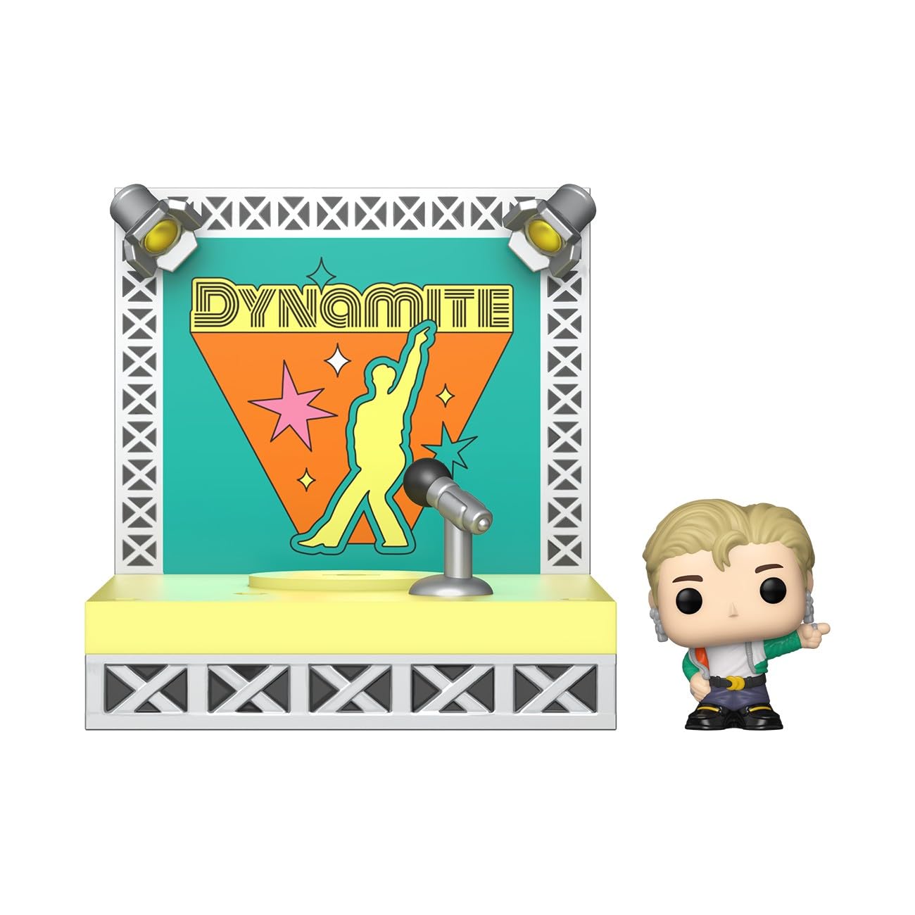 Funko Pop! Bitty Stages: BTS - Dynamite - Jimin - Collectable Vinyl Figure - Gift Idea - Official Merchandise - Toys for Kids & Adults - Kpop Fans