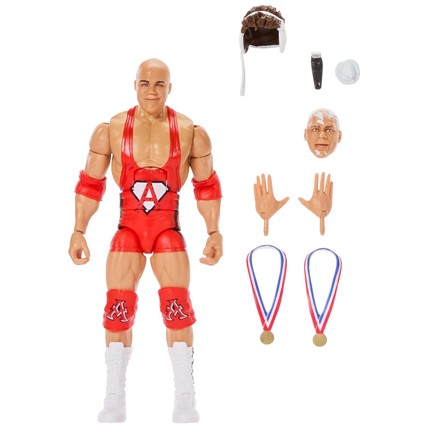 WWE Kurt Angle (with Wig) Defining Moments Ringside Exclusive