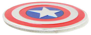 Captain America Metal Shield 2 Pack Stickers