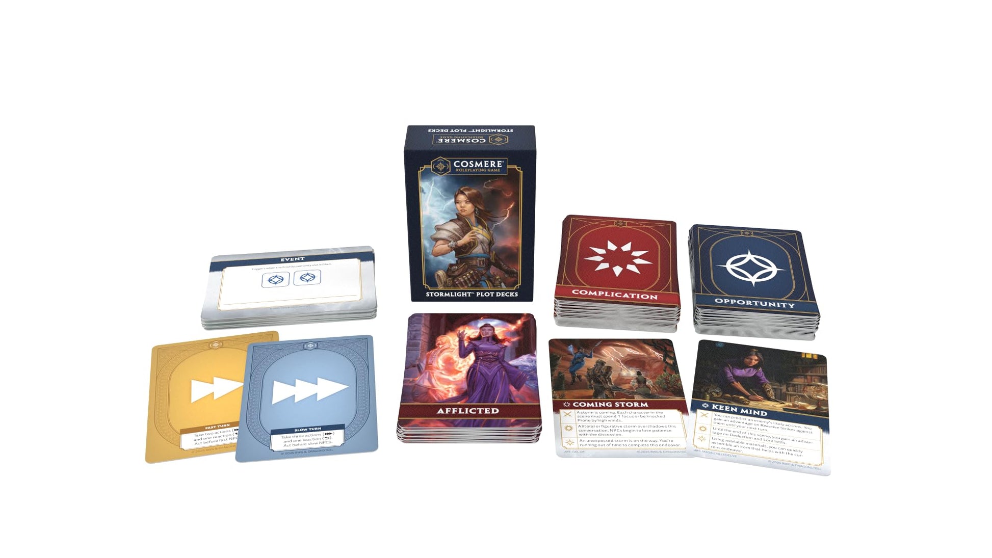 Stormlight Plot Deck - Cosmere RPG by Brotherwise Games | 3-7 Players | Ages 14+ |