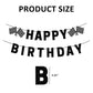 Pre-Strung Race Car Happy Birthday Banner, Race Cars Party Birthday Decorations for Boy, Black Racing Themed Birthday Party Decorations, Let’s Go