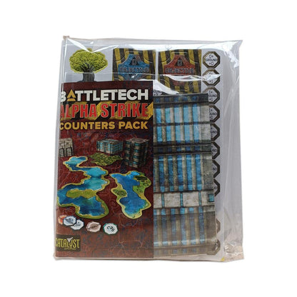 BattleTech Counters Pack Alpha Strike - Miniatures Wargame Accessory for 2+ Players, Ages 14+, 1.5 Hours+ Play Time - Essential Kit by Catalyst Game