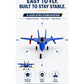 Trublismel Remote Control Airplane for Adults Beginners,2 Channel RC Airplane Wireless Foam Glider with 2 Batteries,RC Planes for Teen 14 and Up